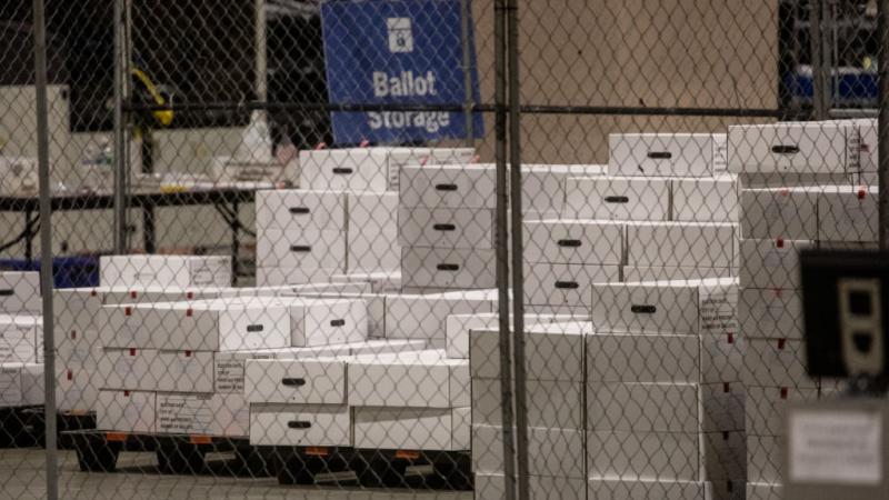 Mail-in ballots in Philadelphia in 2020