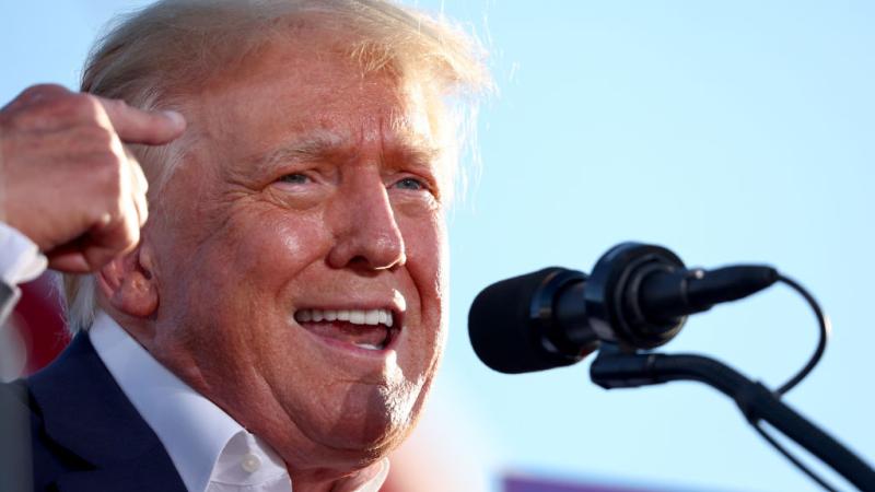 Donald Trump in Mesa, Az., Oct. 9