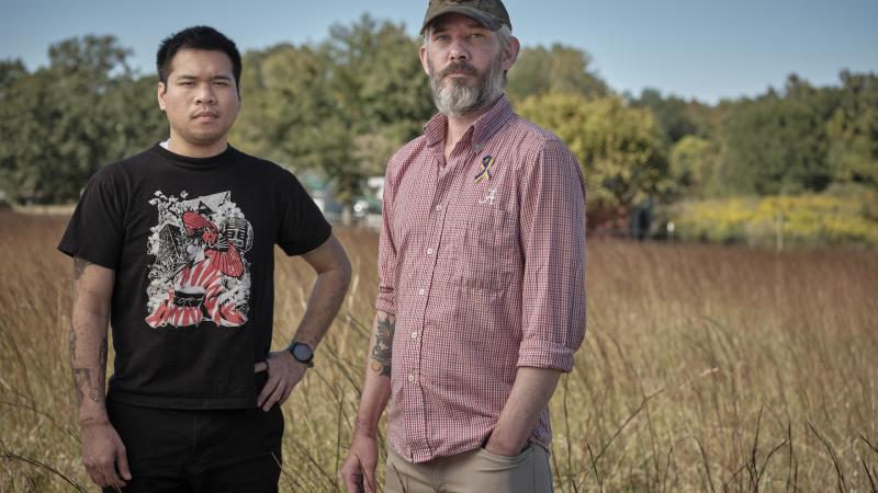 Andy Huynh, Alex Drueke, Sept. 29, 2022, Alabama