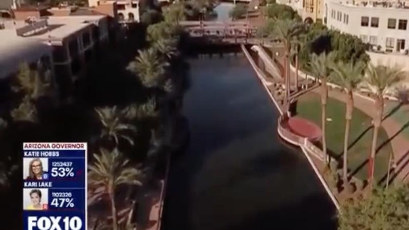 The test election results