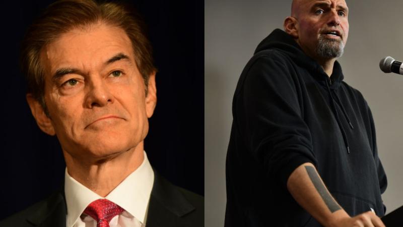 Mehmet Oz and John Fetterman