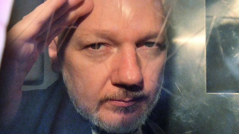 Julian Assange, London, May 1, 2019