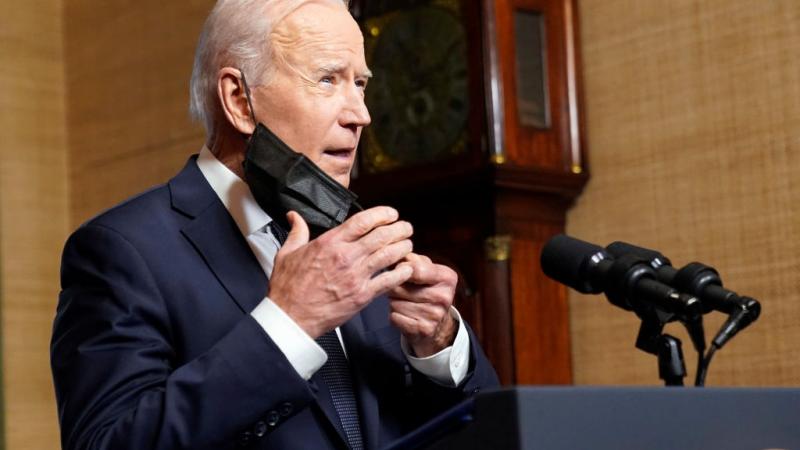 President Biden addressing the Afghanistan withdrawal, Apr. 2021