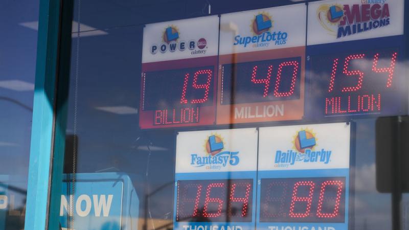 Lottery advertisements in California, Nov. 7