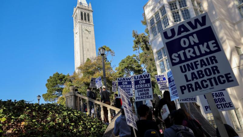 UAW leads strike at U. of California