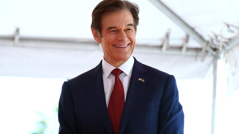 Mehmet Oz, Feb. 11, 2022, Hollywood, Calif.