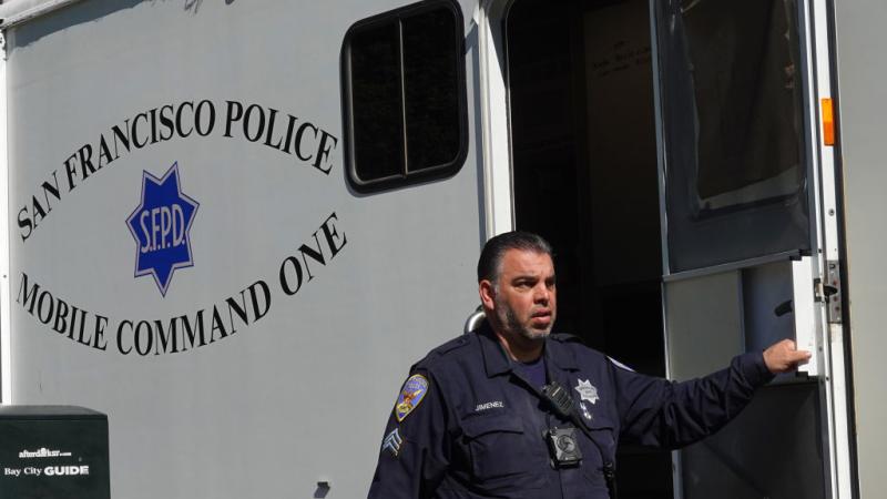 San Francisco police in May of 2022