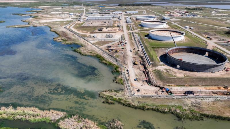 Strategic Petroleum Reserve storage in Freeport, Tx., Oct. 2022