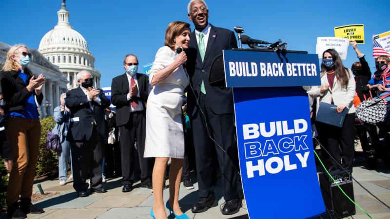 Donald McEachin, Nancy Pelosi, Washington, D.C., Oct. 20, 2021