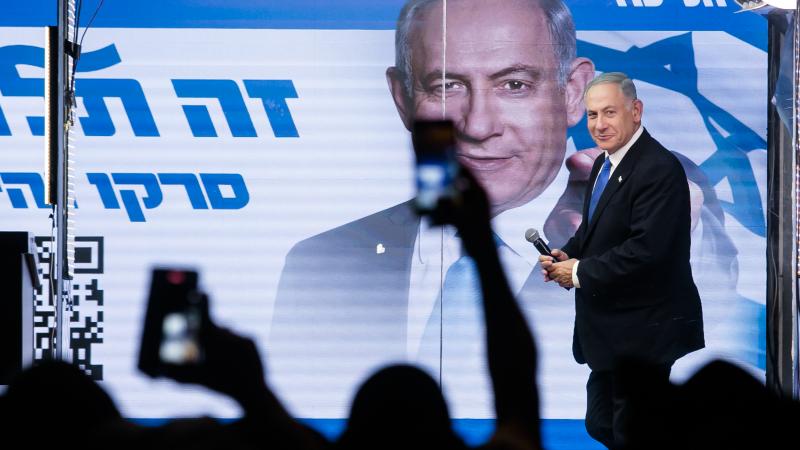 Benjamin Netanyahu, Oct. 29, 2022, Bnei Brak, Israel