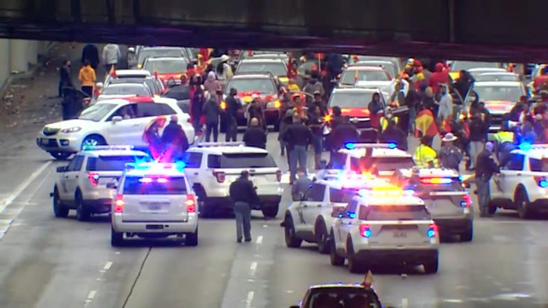 Activists block Washington state freeway to protest war in Ethiopia