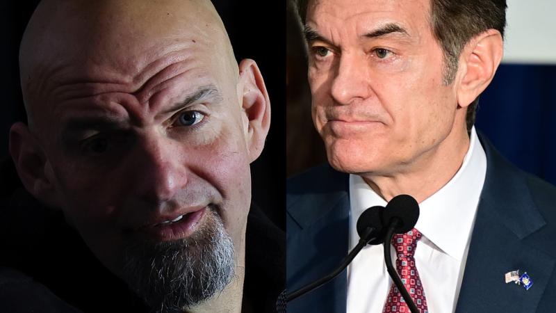 Lt. Gov. John Fetterman and GOP Senate Candidate Mehmet Oz