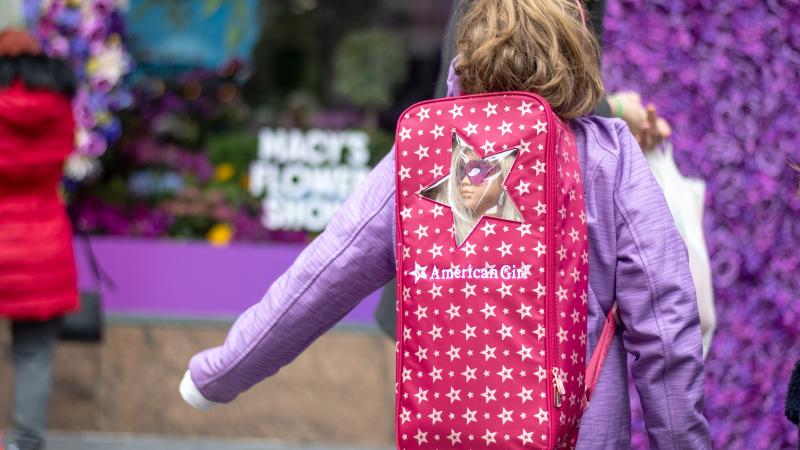 American Girl Doll, New York City, March 27, 2022