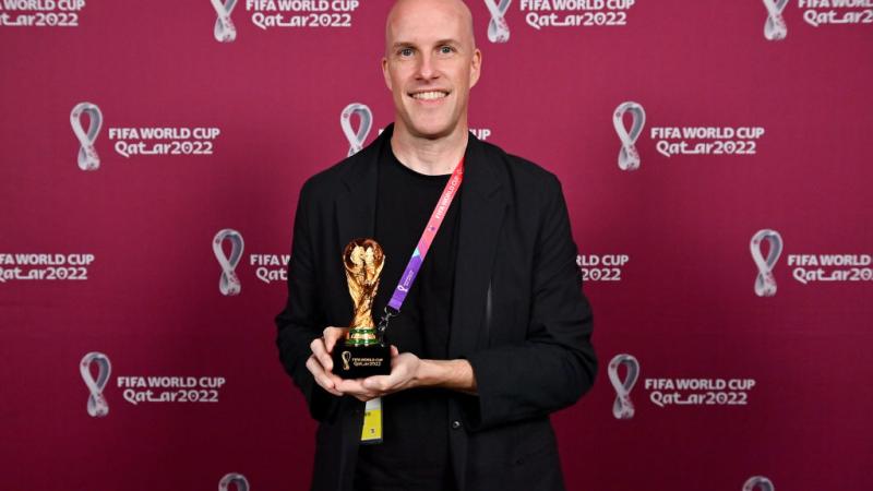 Grant Wahl in Qatar, Nov. 29