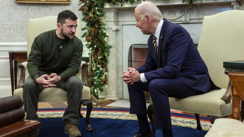 Zelensky and Biden