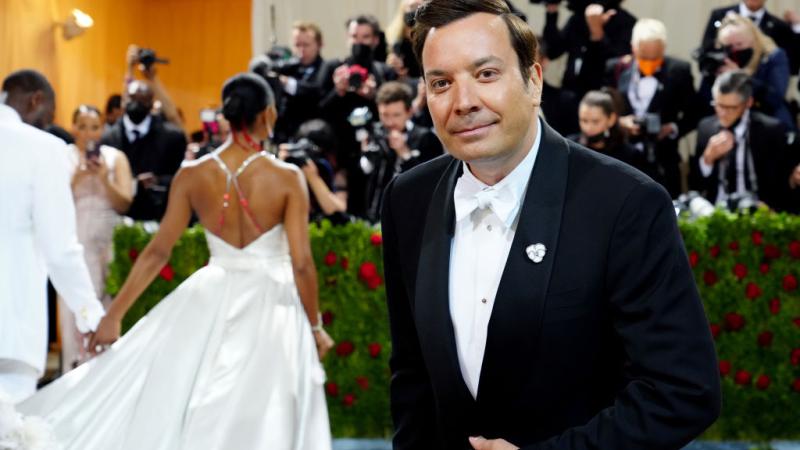 Jimmy Fallon in May of 2022