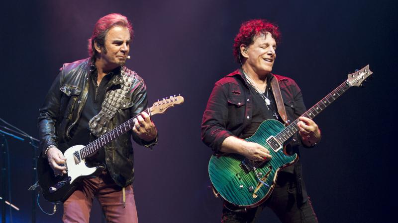 Journey's Jonathan Cain, Neal Schon, Newark, N.J., June 15, 2018