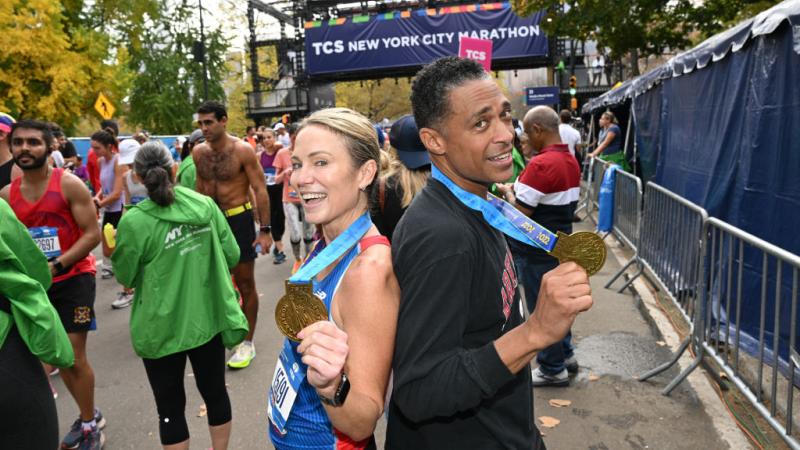 Amy Robach and TJ Holmes, Nov. 2022
