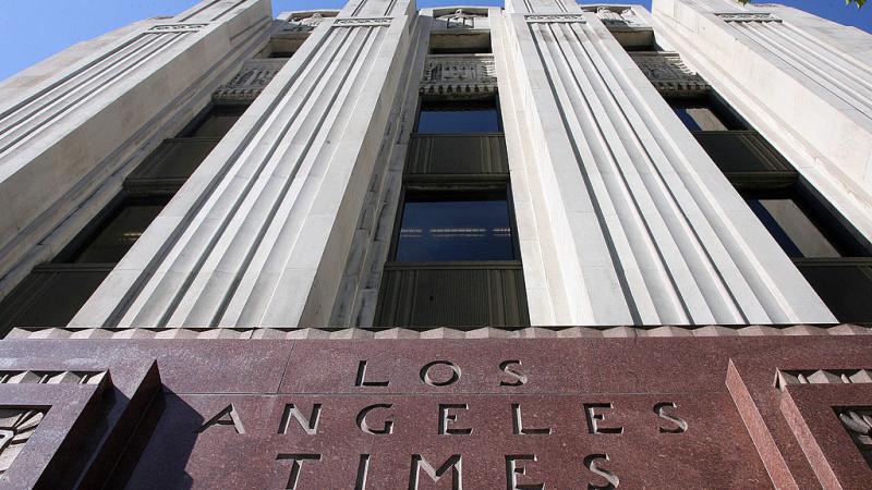 The former L.A. Times building