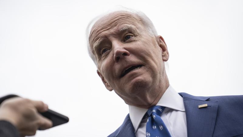 Joe Biden Speaking With Reporters 