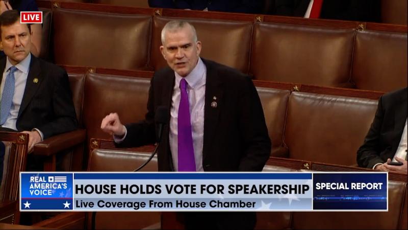 Rep. Matt Rosendale on House floor