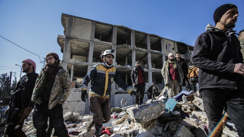 Earthquake, Aleppo, Syria, Feb. 7, 2023