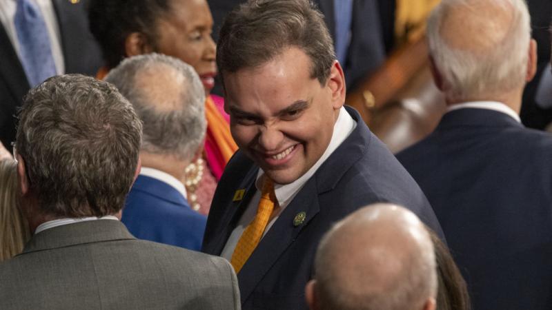 George Santos at the State of the Union address, Feb. 7, 2023