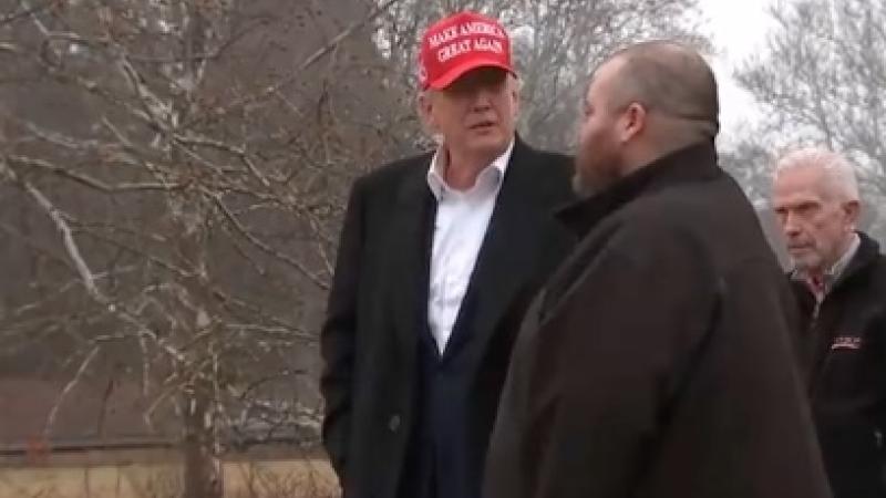 Trump speaks with East Palestine Mayor Trent Conaway, Feb. 22