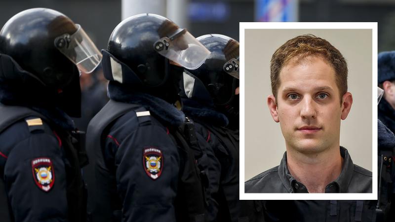 Russian Security Forces,  March 14, 2020, Moscow, Russia, Insert: Evan Gershkovich