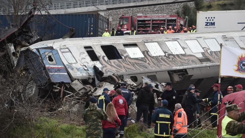 Train wreck, Larissa, Greece, March 1, 2023