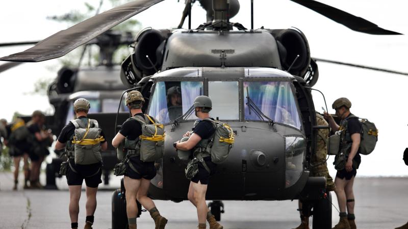 Blackhawk helicopter training, May 9, 2018, Dawsonville, Ga.