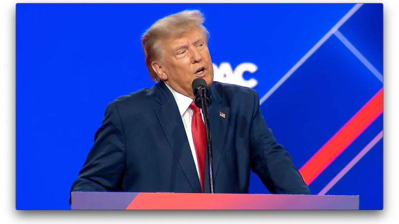 Frmr President Trump says America will 'never go back' to former state of the Republican party