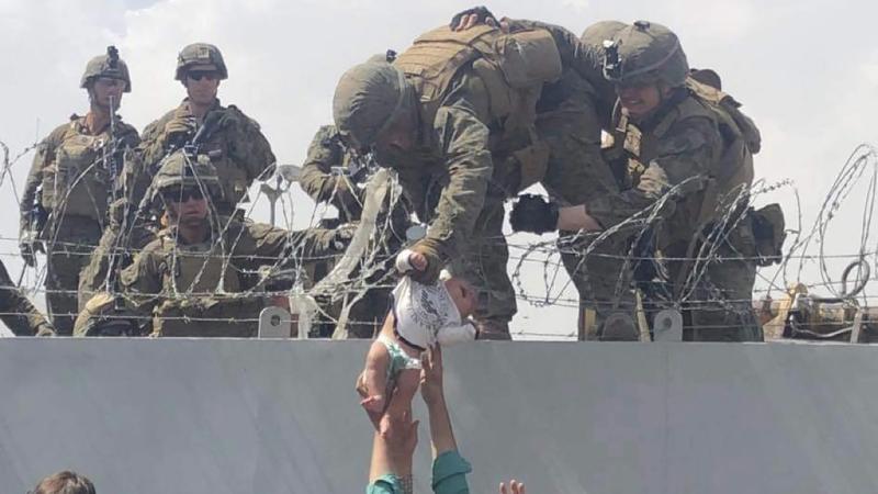 US service members, Kabul, Afghanistan, Aug. 19, 2021