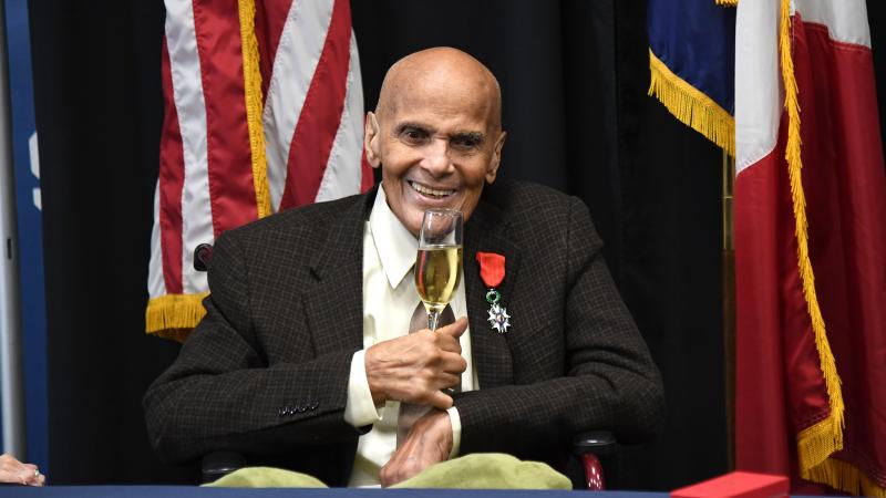 Harry Belafonte, New York City, Dec. 16, 2021