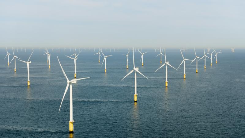 Offshore wind farm, North Sea