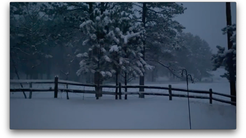 Spring snow blankets Central Colorado