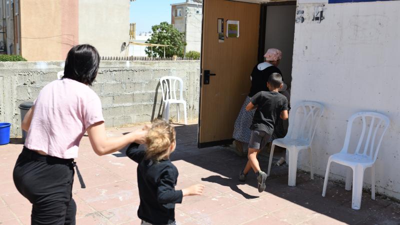 Bomb shelter, Ashkelon, Israel, May 18, 2021