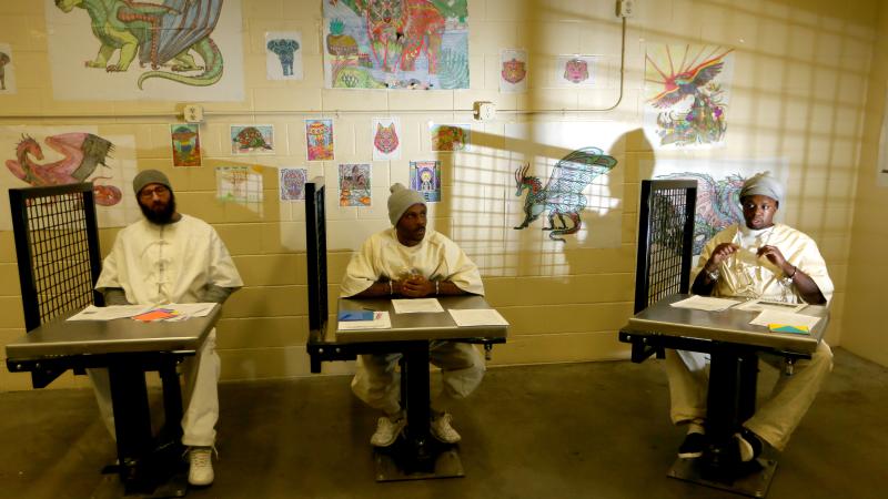 Prison class, Sacramento, Calif., April 13, 2023