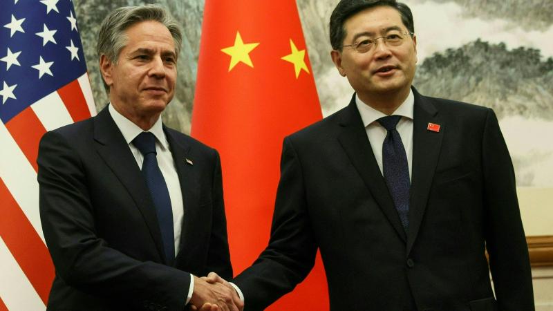 Antony Blinken, Qin Gang, Beijing, June 18, 2023