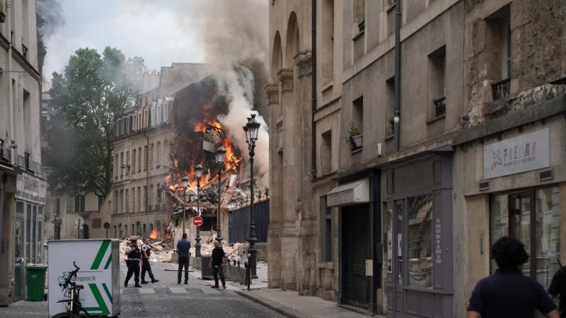 Fire, Paris, France, June 21, 2023