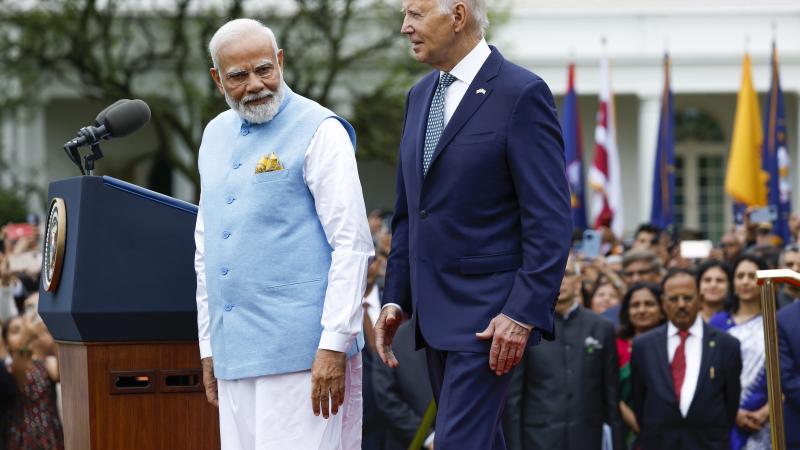 President Joe Biden and Indian Prime Minister Narendra Modi