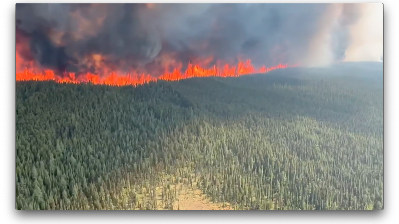 Raging wildfires ravage British Columbia