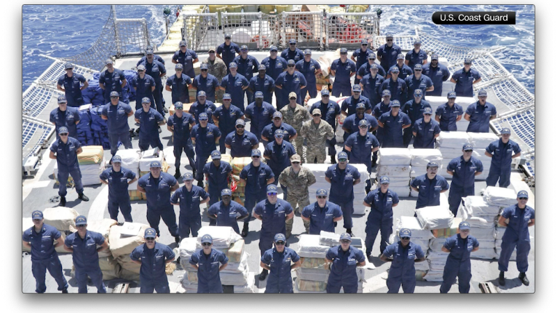 14,000 pounds of seized cocaine unloaded in Miami