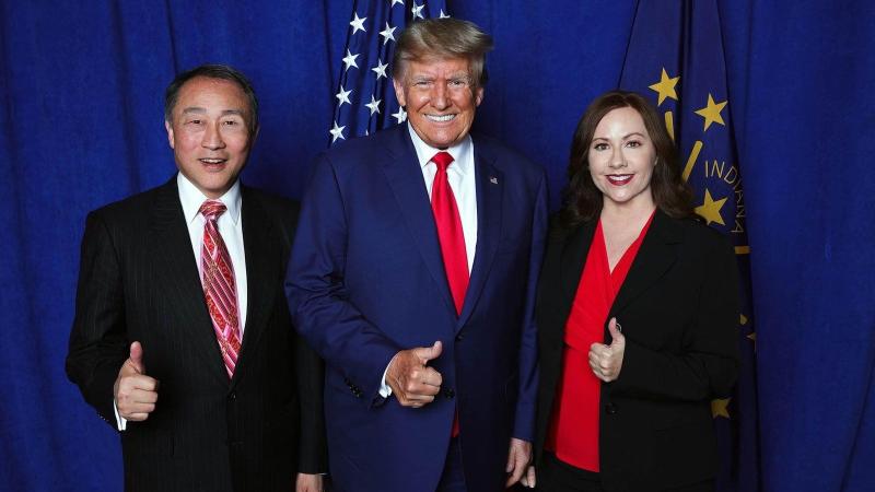 Solomon Yue and Donald Trump