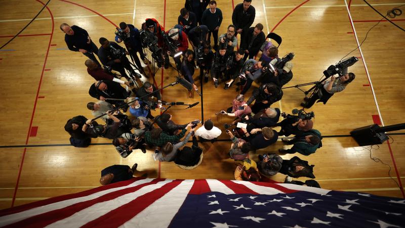 Iowa caucus campaign, Jan. 28, 2020, Ottumwa, Iowa