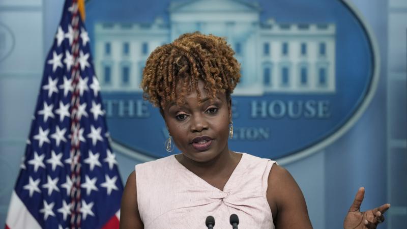 White House Press Secretary Karine Jean-Pierre addresses the White House briefing room (Wednesday, July 5, 2023)