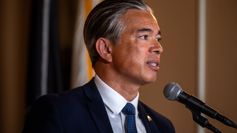 California Attorney General Rob Bonta