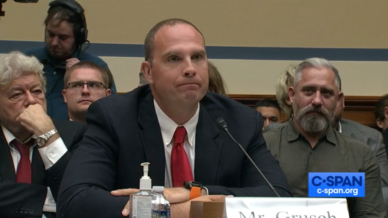 Mr. David Grusch Former National Reconnaissance Office Representative, Unidentified Aerial Phenomena Task Force, Department of Defense