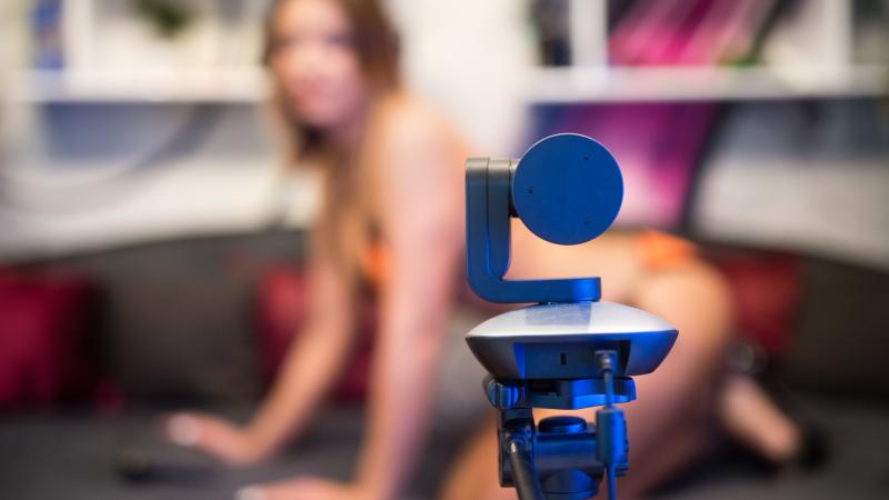 Porn actress Natalie Hot, Germany, Oct. 4, 2016