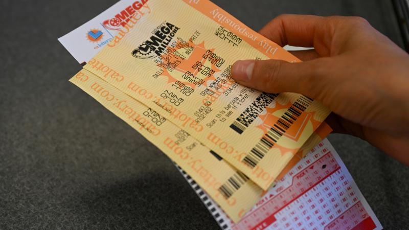 Mega Millions lottery, Redwood City, Calif., Aug. 8, 2023